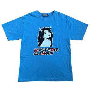 M Hysteric Glamour Blue Devil Girl Tee